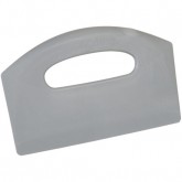 Metal Detectable Bench Scraper, 8.3", Gray